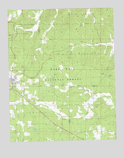 Ellsinore, MO USGS Topographic Map