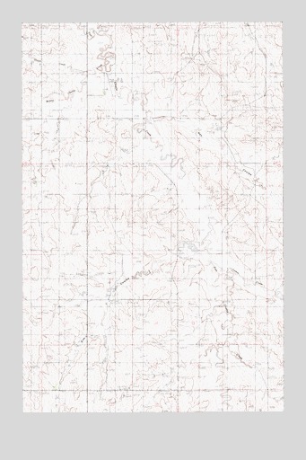 Elm Coulee, MT USGS Topographic Map