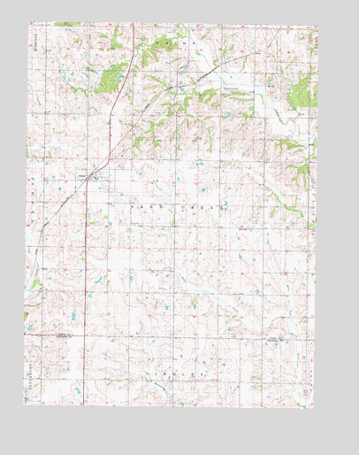 Arispe, IA USGS Topographic Map