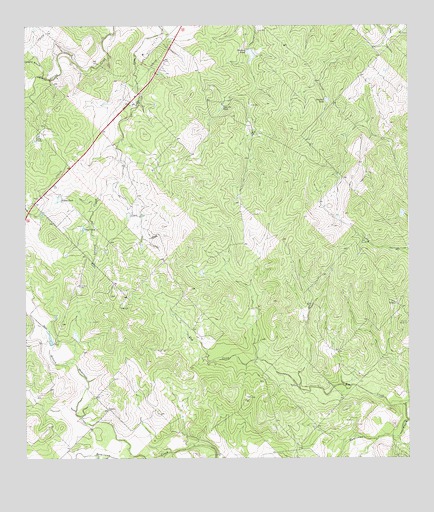 Elm Creek, TX USGS Topographic Map