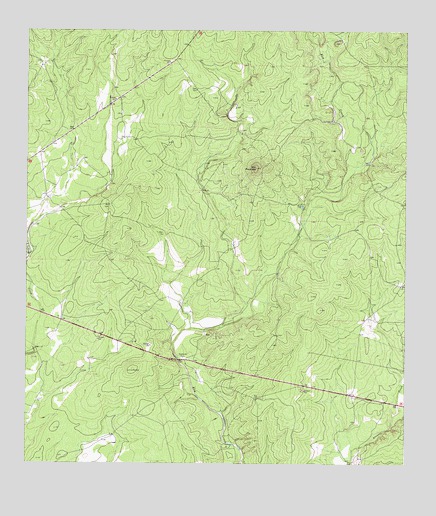 Elm Mountain, TX USGS Topographic Map