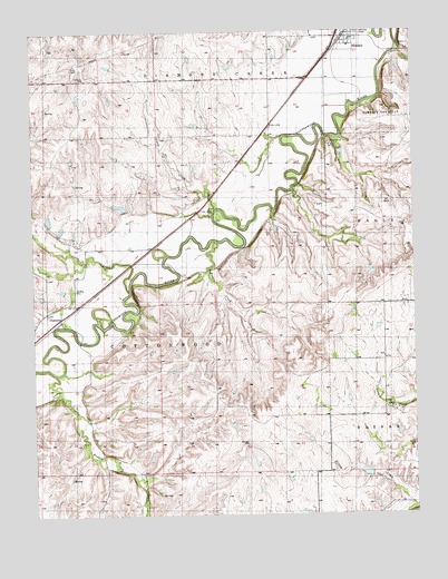 Elmdale, KS USGS Topographic Map