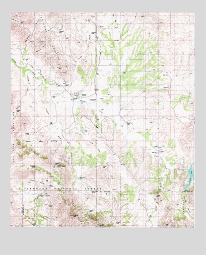 Arivaca, AZ USGS Topographic Map