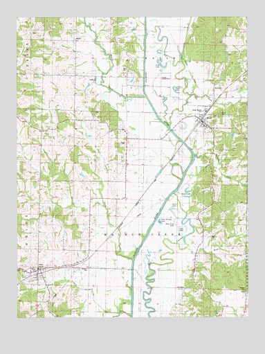 Elmer, MO USGS Topographic Map