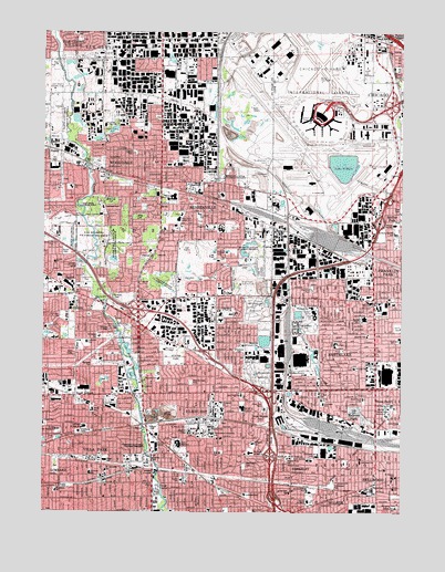 Elmhurst, IL USGS Topographic Map
