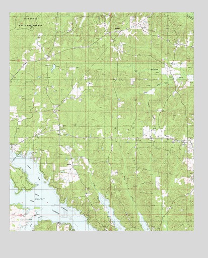 Arizona, LA USGS Topographic Map