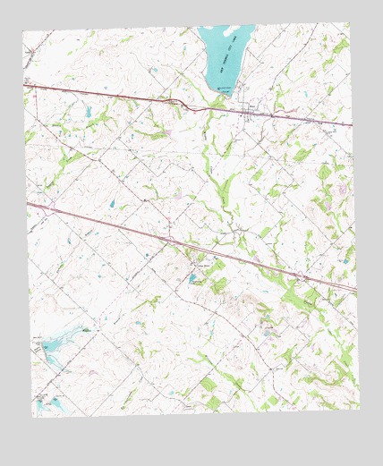 Elmo, TX USGS Topographic Map