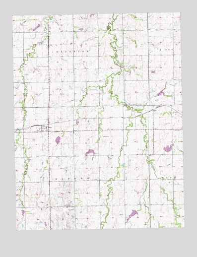 Elmo, KS USGS Topographic Map