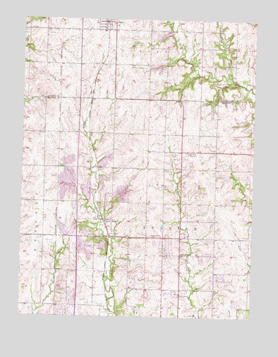 Elmont, KS USGS Topographic Map