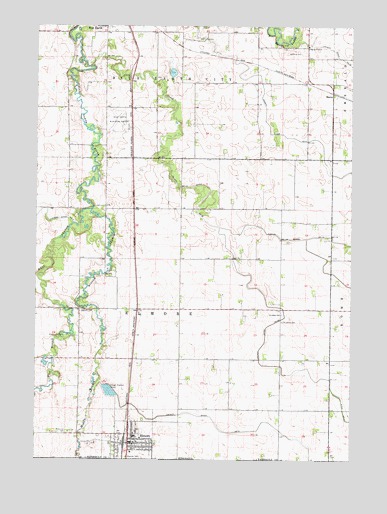Elmore, MN USGS Topographic Map