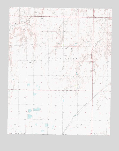 Elmwood, OK USGS Topographic Map