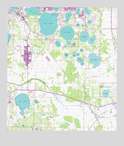 Eloise, FL USGS Topographic Map