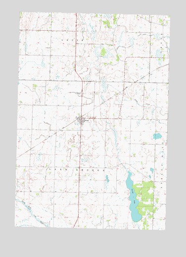 Elrosa, MN USGS Topographic Map