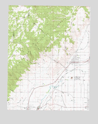 Elsinore, UT USGS Topographic Map
