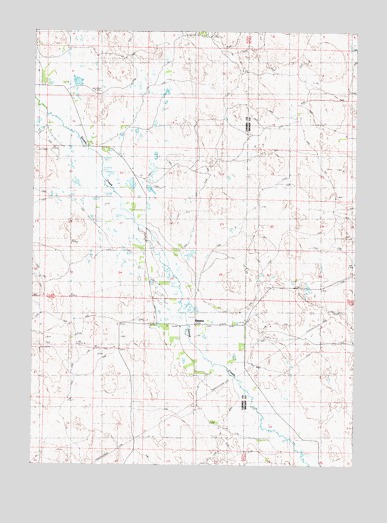 Elsmere, NE USGS Topographic Map