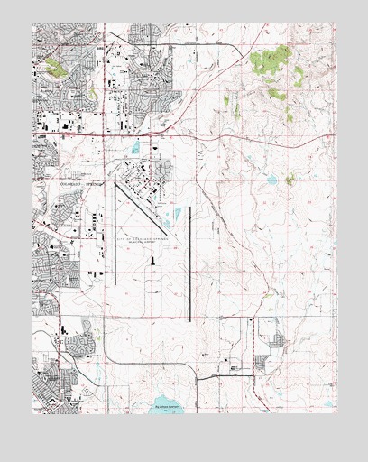 Elsmere, CO USGS Topographic Map