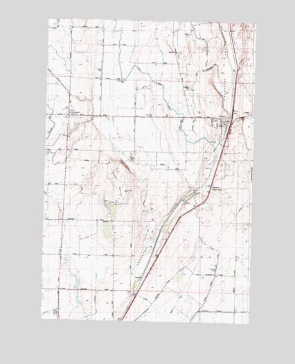 Eltopia, WA USGS Topographic Map