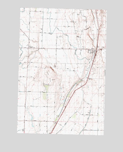 Eltopia, WA USGS Topographic Map
