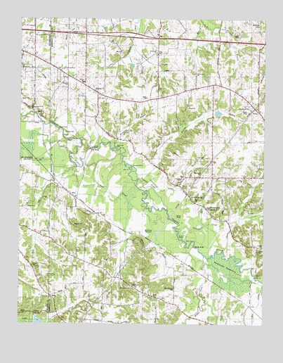 Elva, KY USGS Topographic Map
