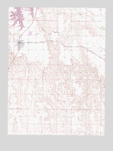 Elwood, NE USGS Topographic Map