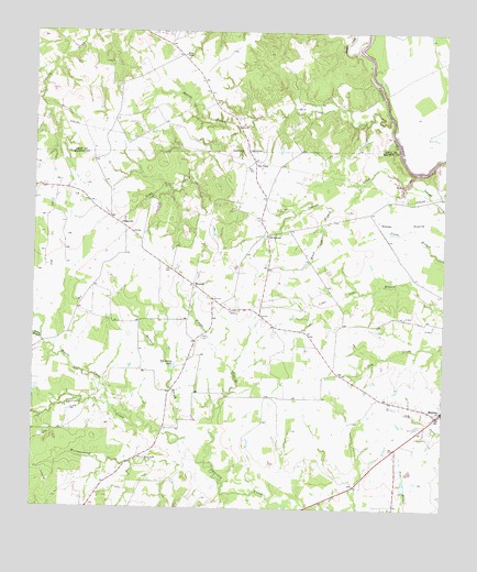 Elwood, TX USGS Topographic Map