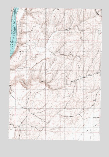 Elwood, WA USGS Topographic Map