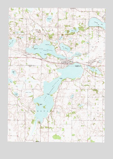 Elysian, MN USGS Topographic Map