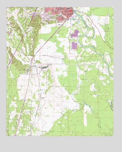 Arkadelphia, AR USGS Topographic Map