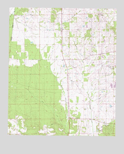 Emelle, AL USGS Topographic Map