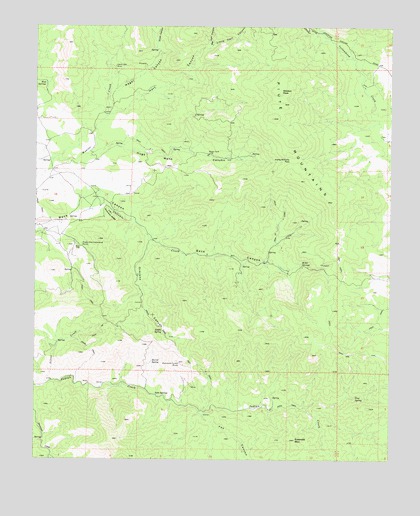Emerald Mountain, CA USGS Topographic Map