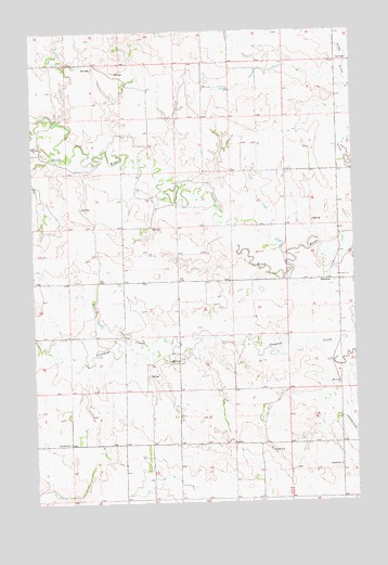 Emerson, ND USGS Topographic Map