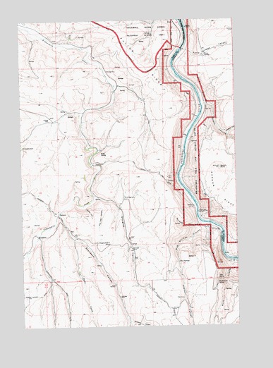 Emerson, OR USGS Topographic Map
