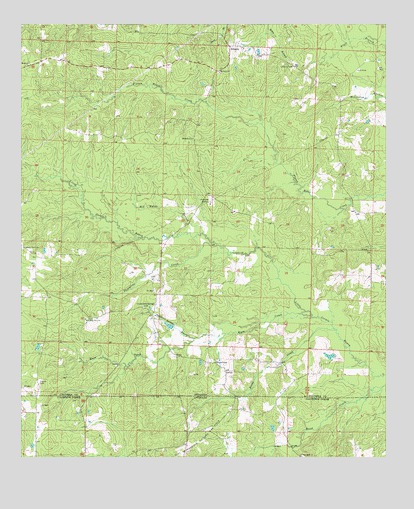 Emerson SE, AR USGS Topographic Map