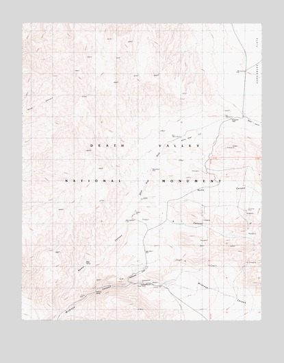 Emigrant Pass, CA USGS Topographic Map