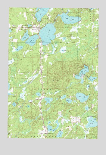 Emily, MN USGS Topographic Map