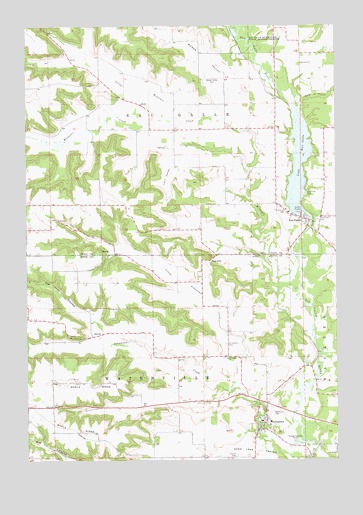 Arkansaw, WI USGS Topographic Map