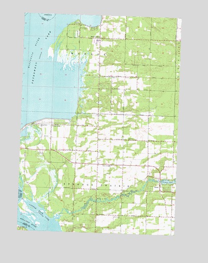 Arkdale, WI USGS Topographic Map