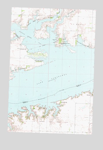 Emmet SE, ND USGS Topographic Map