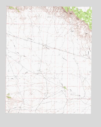 Emmett Hill, AZ USGS Topographic Map