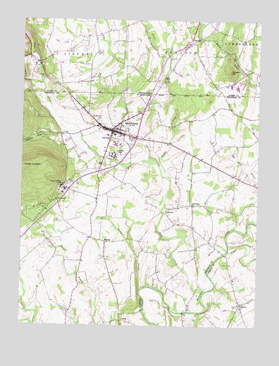 Emmitsburg, MD USGS Topographic Map