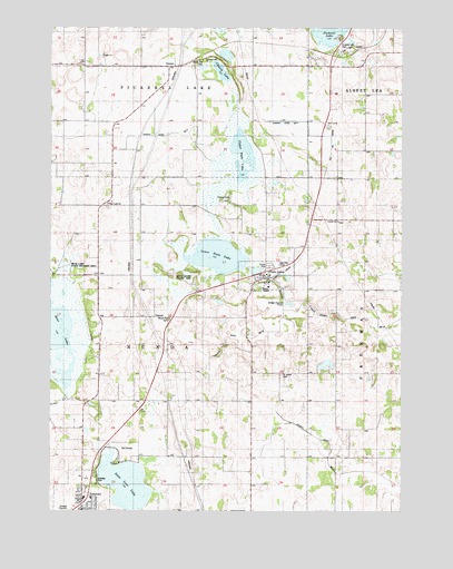 Emmons, MN USGS Topographic Map
