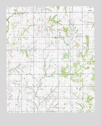 Empire City, OK USGS Topographic Map