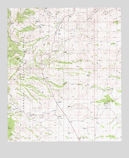 Empire Ranch, AZ USGS Topographic Map