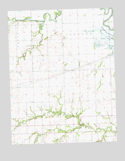Emporia SE, KS USGS Topographic Map