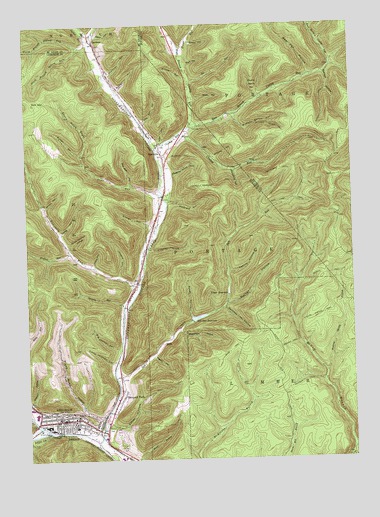 Emporium, PA USGS Topographic Map