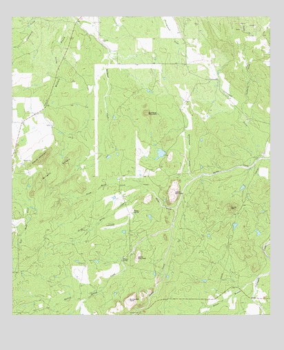 Enchanted Rock, TX USGS Topographic Map