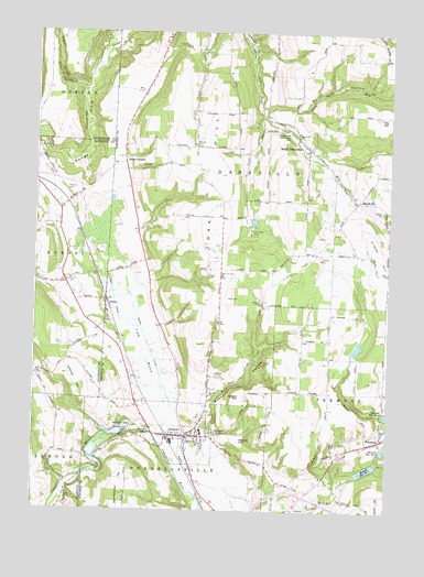 Arkport, NY USGS Topographic Map