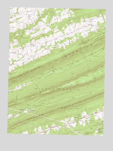Enders, PA USGS Topographic Map