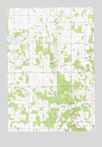 Arland, WI USGS Topographic Map