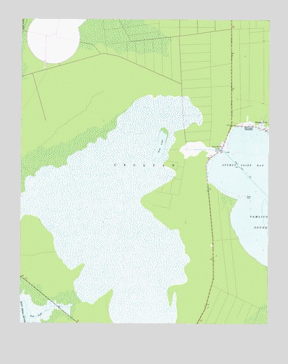 Engelhard NE, NC USGS Topographic Map